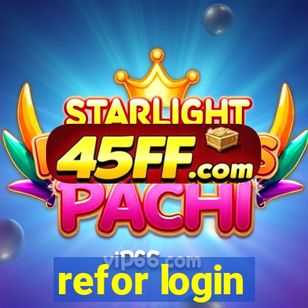 refor login